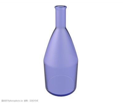 光影流轉，醇香之器 精美白酒玻璃瓶圖片素材賞析